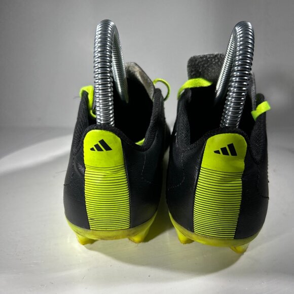 Adidas Goletto Boys Soccer Cleats Shoes Size 2.5 Black Green Kids Youth Sneakers - Picture 6 of 12